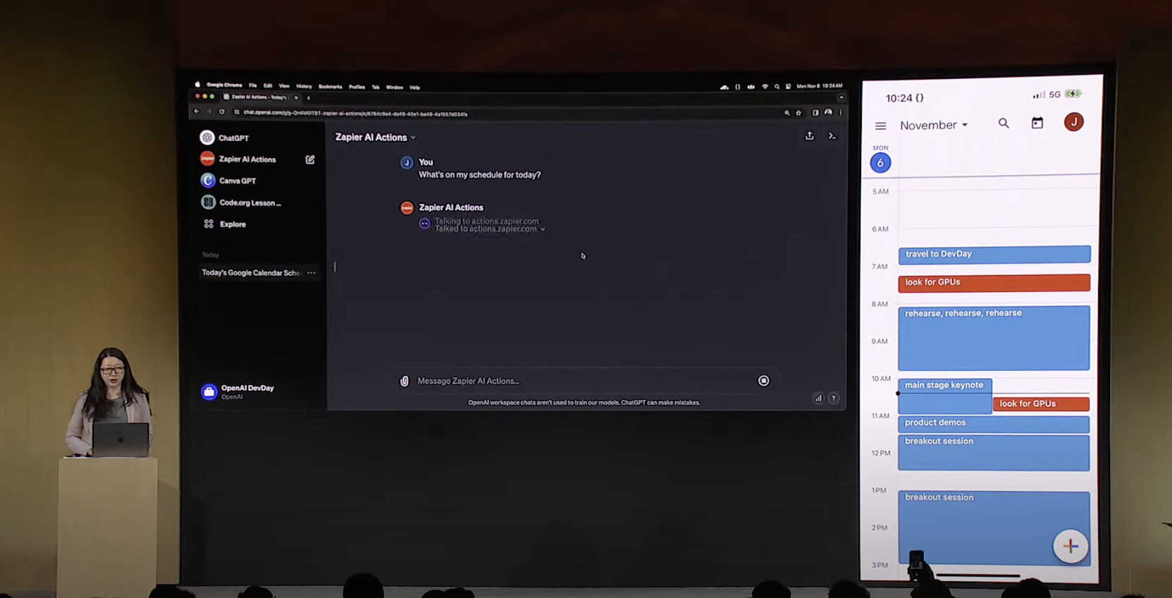 gpts connexion avec des api exterieures