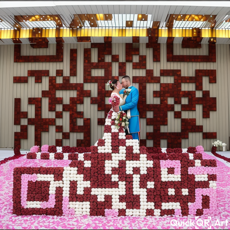 qr code mariage asie